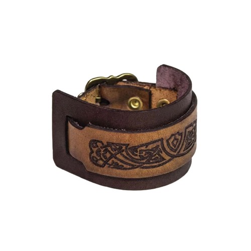 Bracelet cuir rawblade - en,