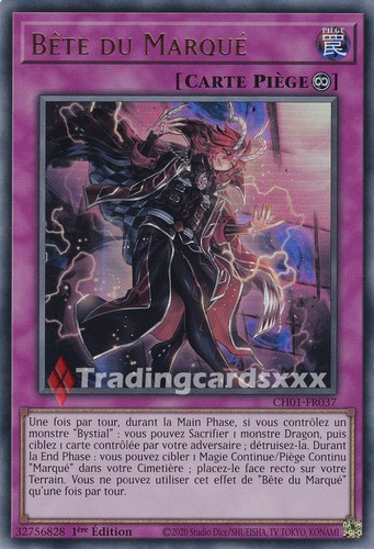 Bête du marqué - yu-gi-oh!,