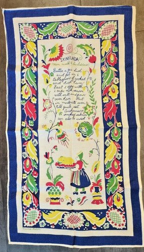 Rare vintage 70s linen - rare,