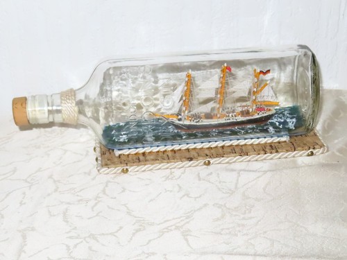 Bateau bouteille voilier - bouteille, "voilier"