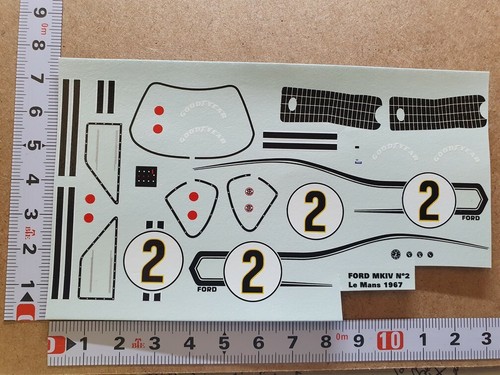 Decals ford gt40 mkiv - decals,
