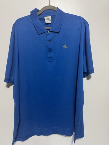 Polo lacoste bleu - bleu, xxxl