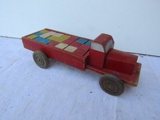 antique wooden truck toy antique folk art