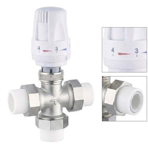 Vanne thermostatique voies - vanne,