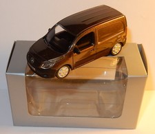 RARE NOREV 3 INCHES 1/54 MERCEDES-BENZ CITAN VOITURE DE SOCIETE VAN MARRON BOX