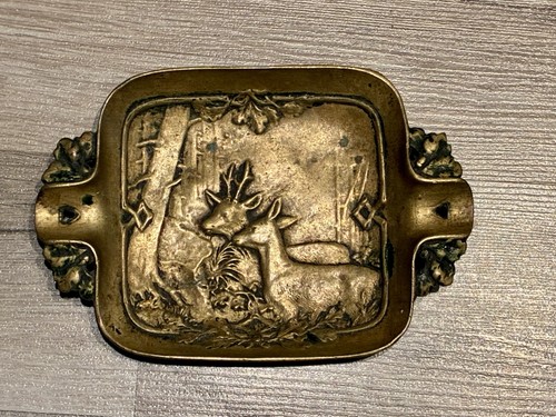 Ancien cendrier vide - poche, en