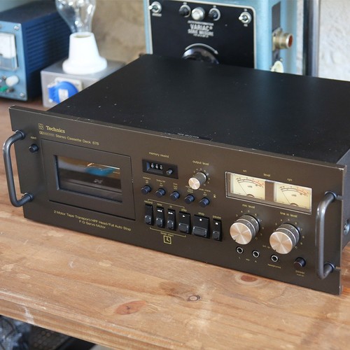 Technics 678 cassette - technics, deck
