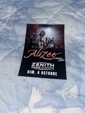 Alizee flyer 2026 zenith paris