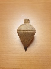Ancienne toupie en bois 4x6 cm