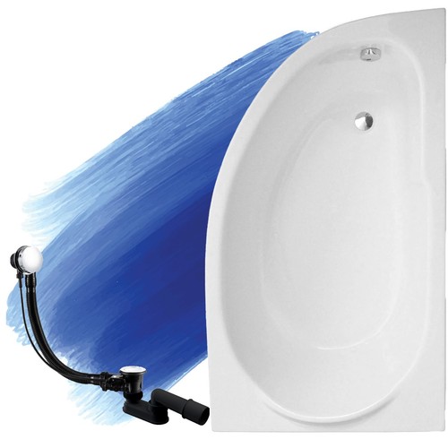 Baignoire bain angle 145x85 - bain, d'angle