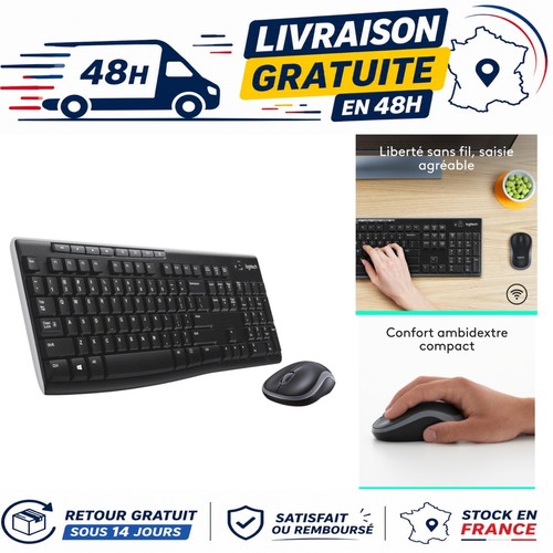 Logitech mk270 combo clavier - logitech,