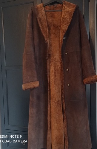 Manteau long cuir agneau - manteau,