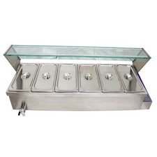 6-1/3 Pot Electric Food Warmer