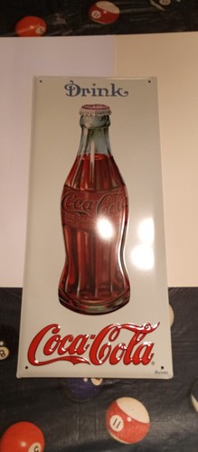 Plaque émaillée neuve coca - émaillée,