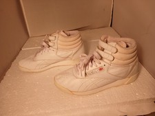 Vintage Reebok Classic FreeStyle Women's Hi Top Sneakers White Size 6 RA702 KTI