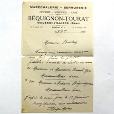 Lettre enveloppe 1945