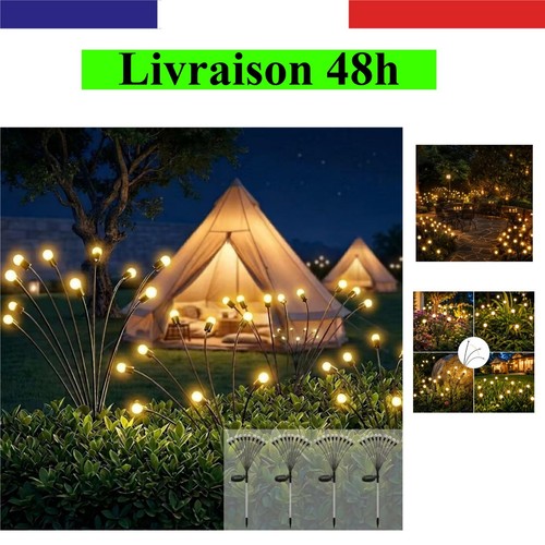 Guirlande lumineuse solaire - lumineuse,