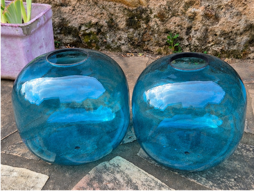 Paire grands globes de - de,