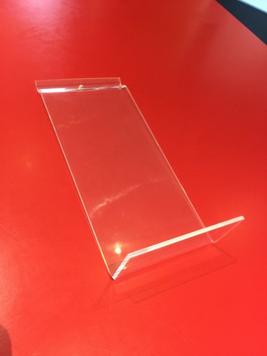 Presentoir chevalet incline - presentoir,