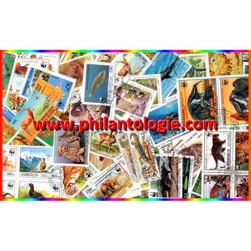 Animaux wwf timbres - wwf,