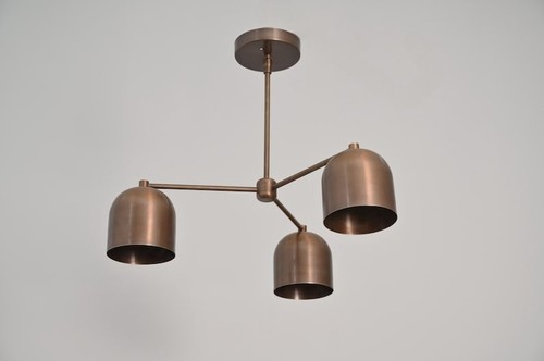 Lustre laiton 3 - lustre, à