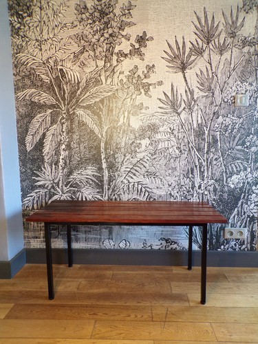 Banc lattes moderniste - banc,
