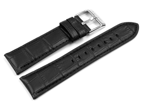 Lotus bracelet cuir - , noir