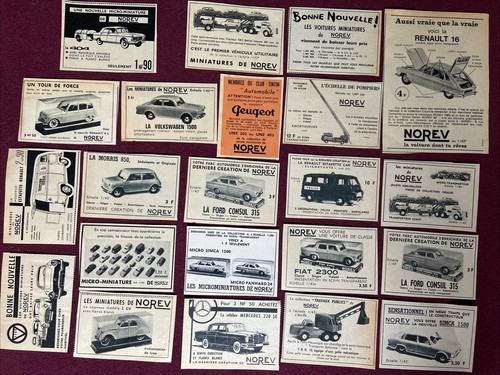Jouet norev publicités - 22,