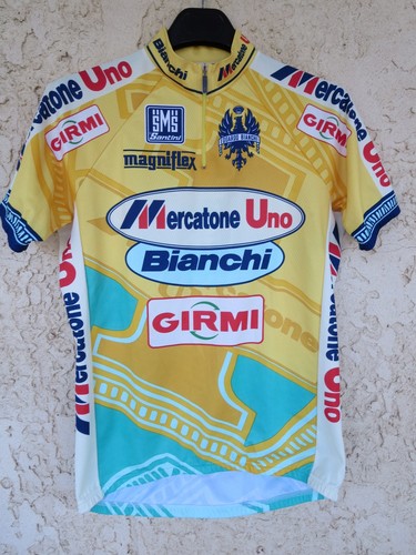 Maillot cycliste mercatone uno - maillot,