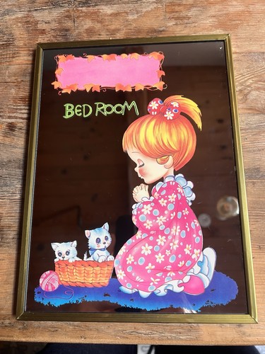 Miroir vintage multicolore - 80,