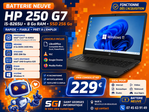 Portable 250 g7 - portable, hp