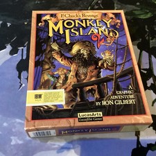 The Secret of Monkey Island 2 Lechuck's Revenge 3.5" Floppy Disks Untestested.