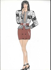 DESSIN DE MODE    CHRISTY HOBART