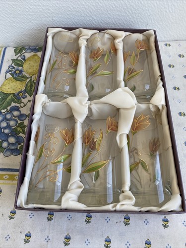 Ancien coffret verres chopes - 6,