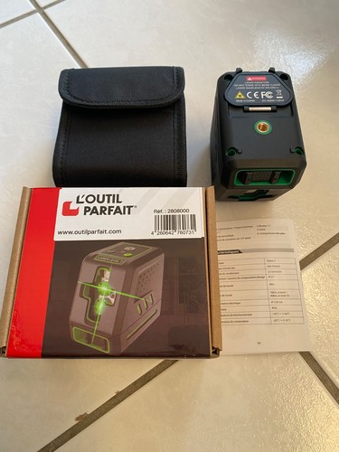Niveau laser vert croix - en,