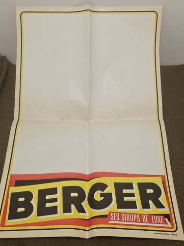 Ancienne affiche bistro - ,