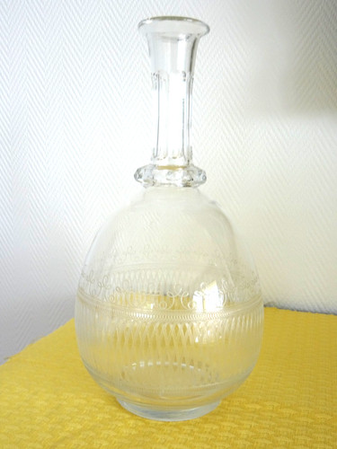 Rare carafe vin cristal - rare,