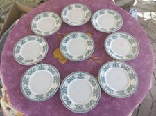 9 Assiette à Dessert Faience