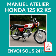 Manuel Atelier Honda 125 K2 K5