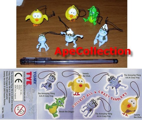 Tomy crazy frog - la, pazza