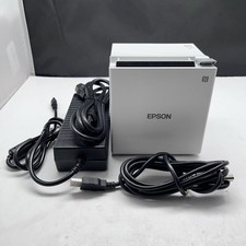 White Epson TM-M30II-NT M362C Point Of Sale 3" Thermal Receipt Printer Ethernet