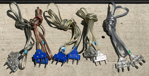 Five fencing epee - body, cords