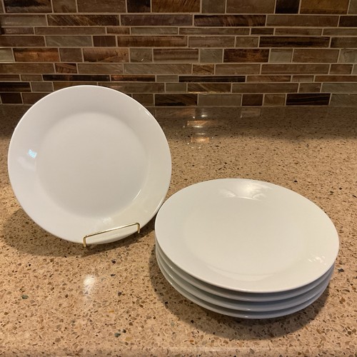 Ikea white salad - white, round