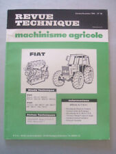 REVUE TECHNIQUE TRACTEUR FIAT