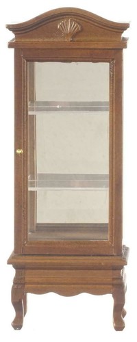 Vitrine bois noyer avec - noyer,