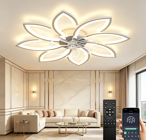 Ventilateur plafond blanc - ventilateur, de