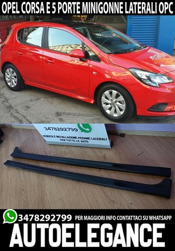 Opel corsa portes spoiler - 5,