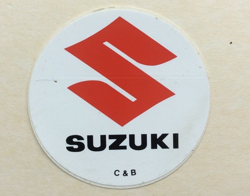 Moto suzuki autocollant - moto,