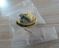 RARE VINTAGE PIN'S FAIRGROUND CAR STAMPING JETS CARS BLUE