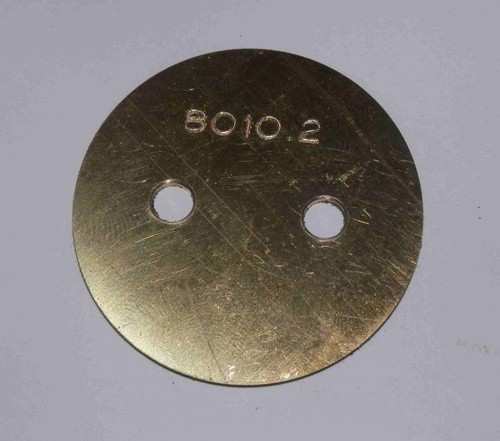 Plaque papillon dellorto - plaque,